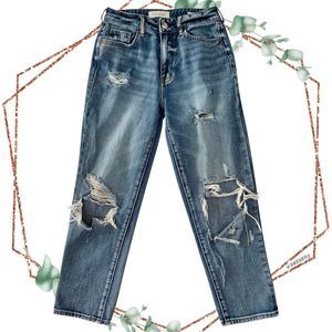 Pacsun Distressed Mom jeans size 24